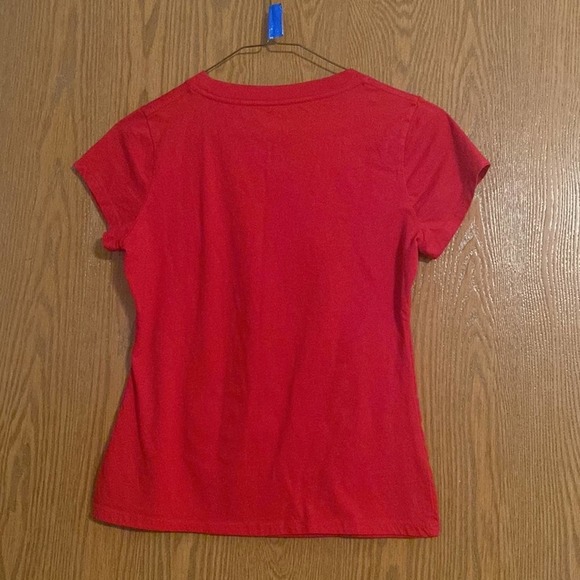 hybrid red size L tee - Picture 3 of 3